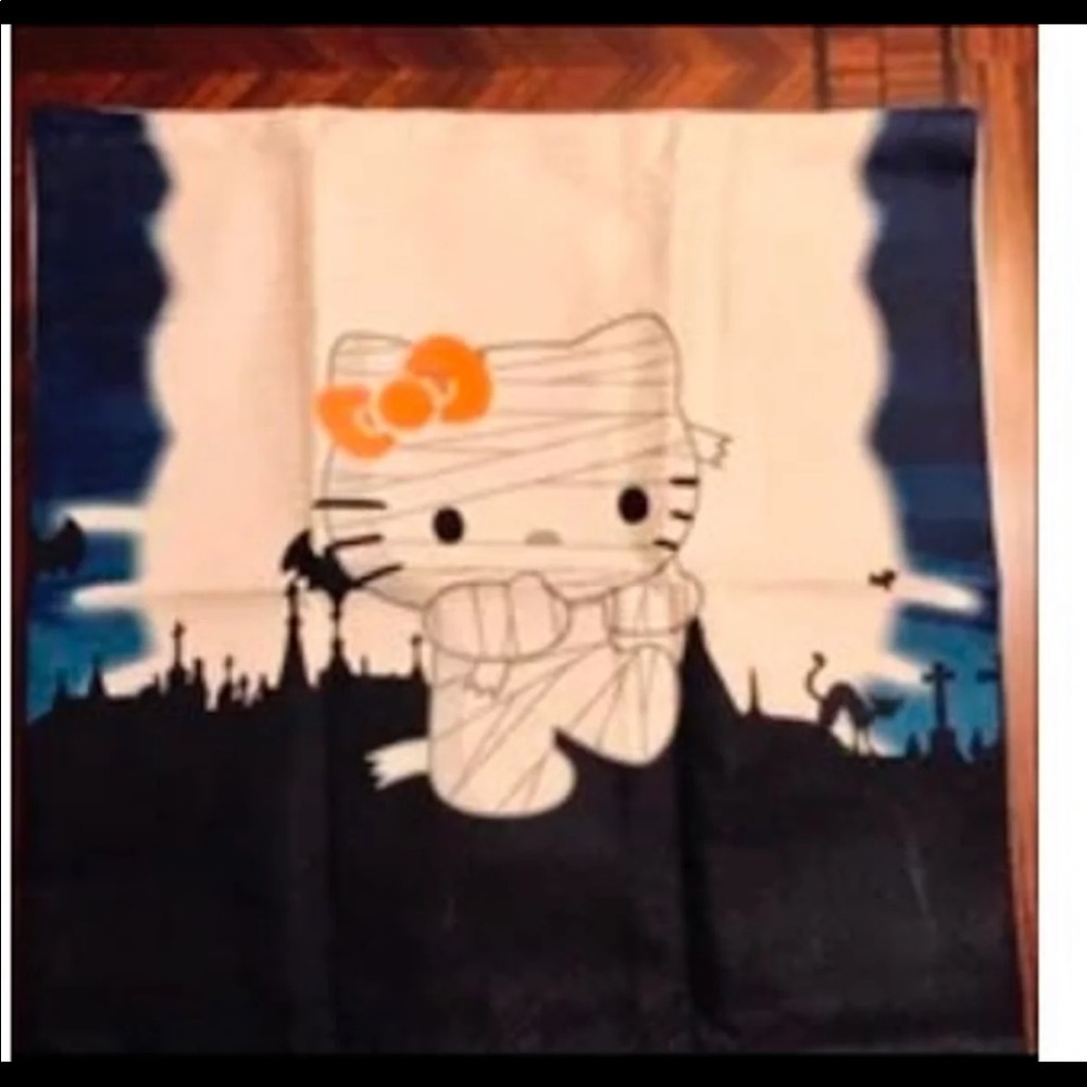 Hello Kitty Halloween canvas pillowcase